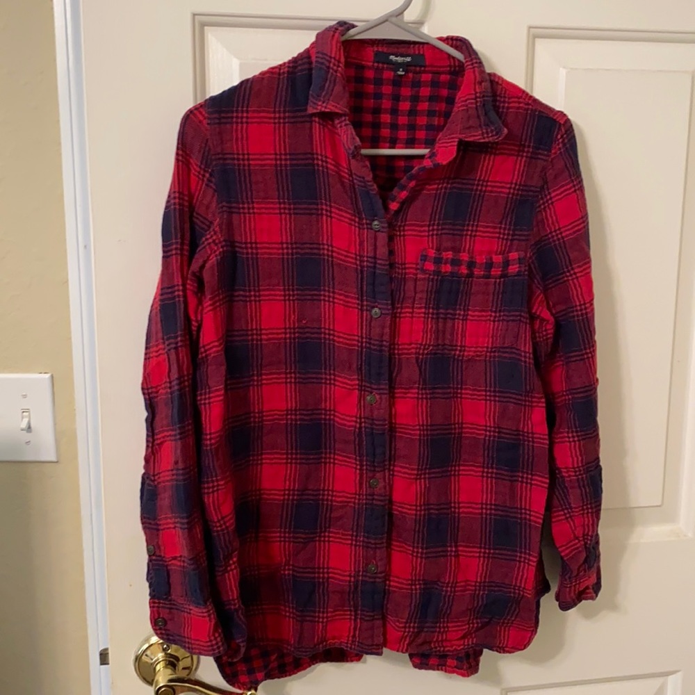 Super soft Madewell flannel shirt